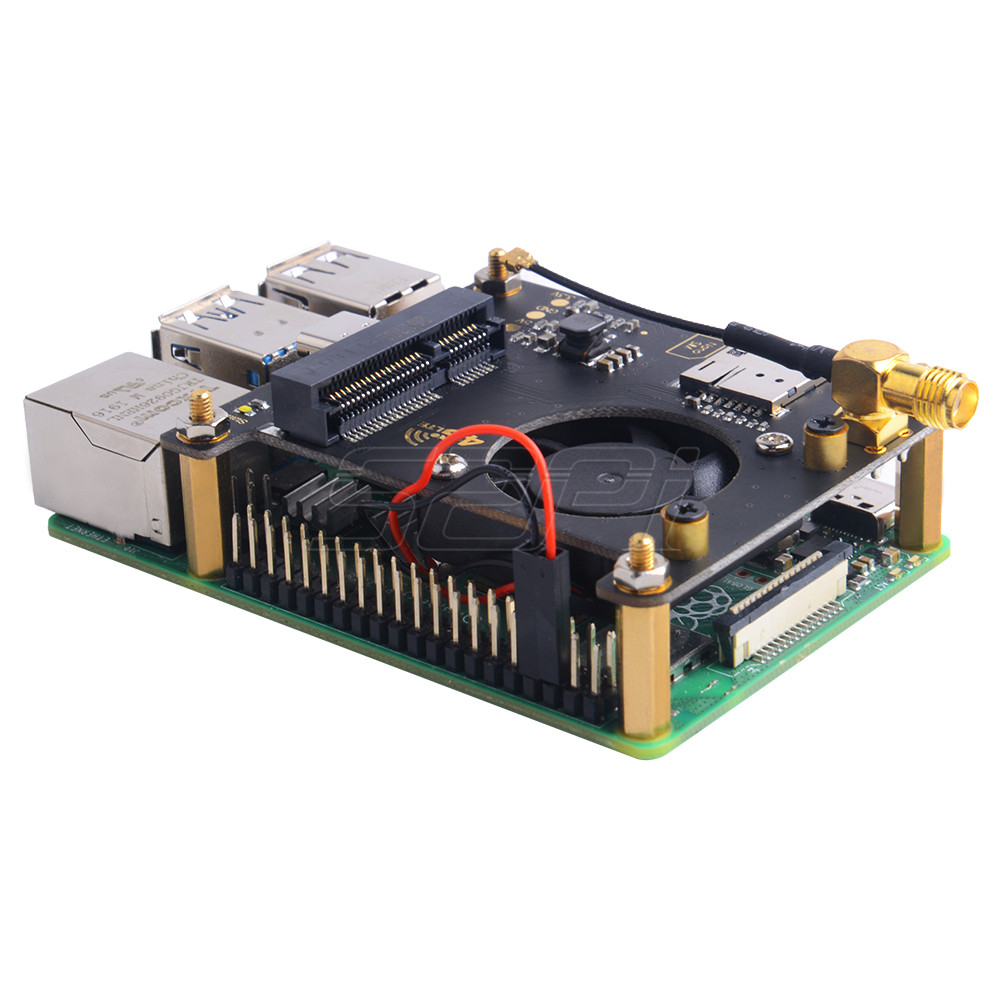 52Pi Raspberry Pi 3G 4G Hat US - Deskpi Super6C review and price