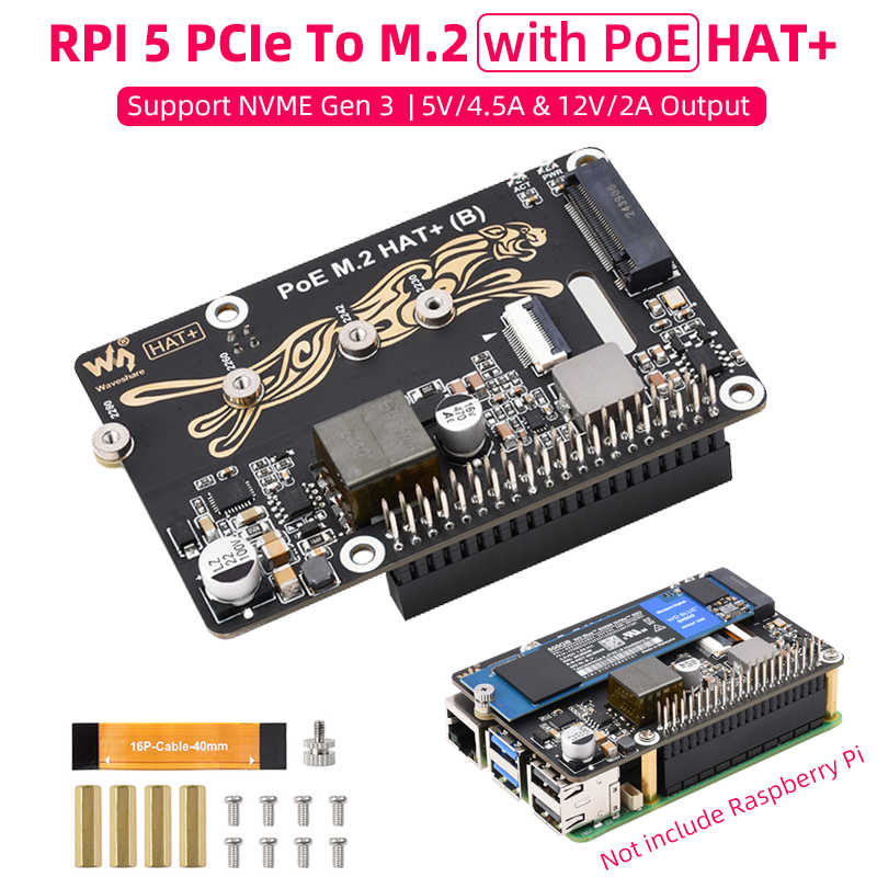 Raspberry Pi 5 PCIe To M.2 Wit - Deskpi Super6C review and price